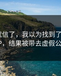 我差点就信了，我以为找到了爱游戏APP，结果被带去虚假公告
